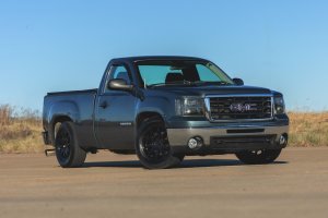 GMC Sierra 1500 Coilover Suspension Kit - Front + Rear - Rough Country - 2/4 Lowering Kit - '14-'18